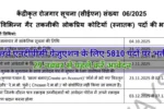 Railway NTPC Graduate Level Vacancy 2025: रेलवे एनटीपीसी ग्रेजुएशन लेवल के लिए 5810 पदों पर भर्ती का नोटिफिकेशन हुआ जारी, 29 नवंबर से पहले करें आवेदन
